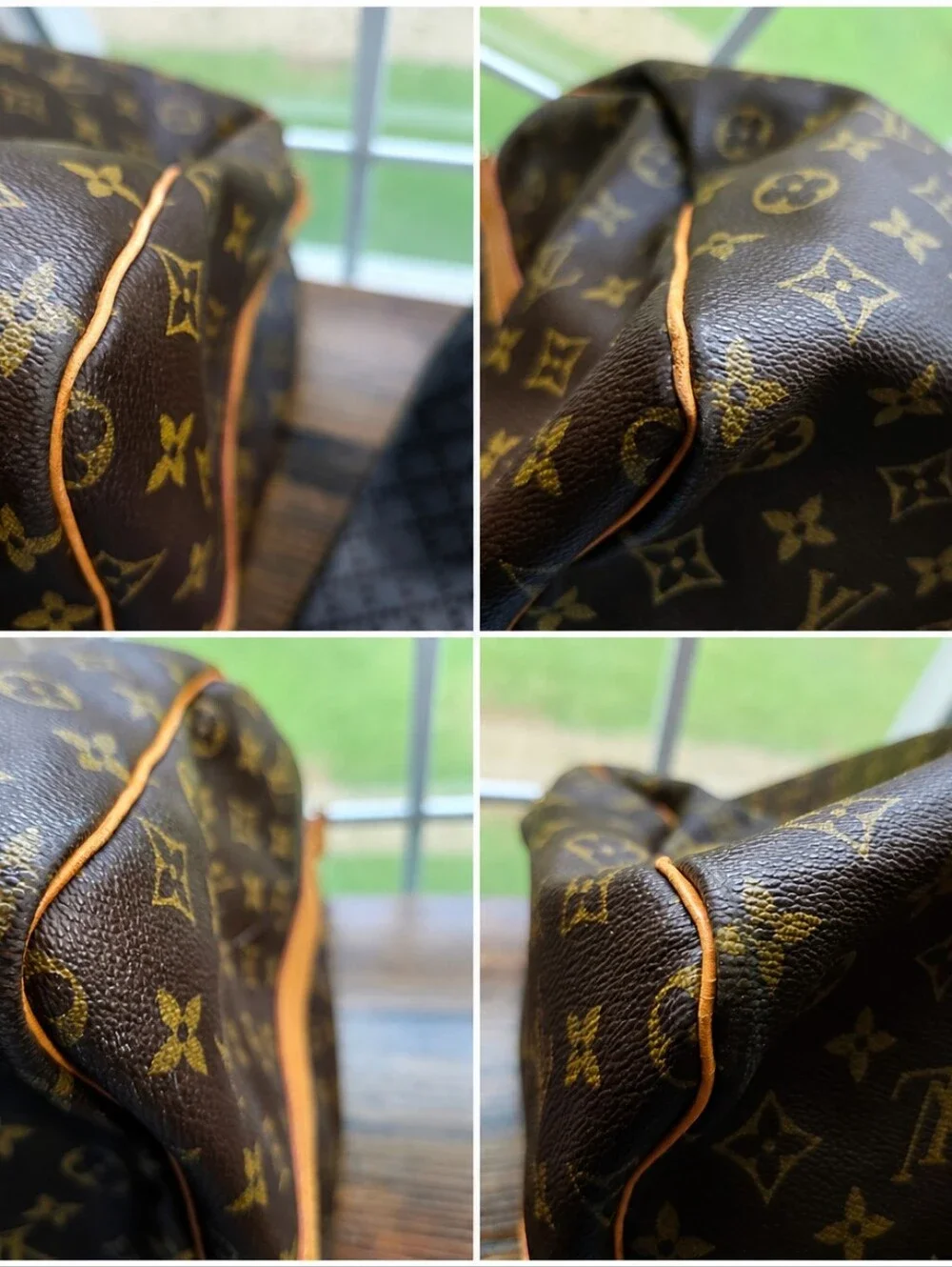 Louis Vuitton Brown Monogram Keepall 60 Travel Duffel